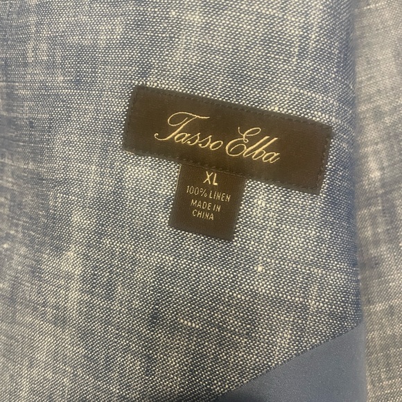 Tasso Elba 100% Linen blazer XL - Never worn - tags removed - Picture 3 of 3